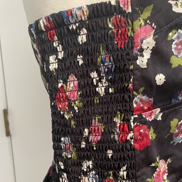 American Eagle strapless floral top women’s M - Picture 5 of 9